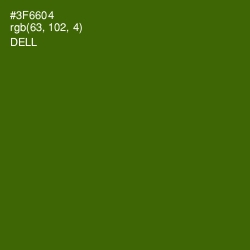 #3F6604 - Dell Color Image