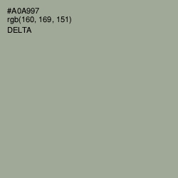 #A0A997 - Delta Color Image