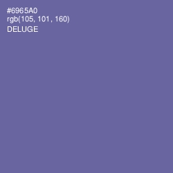 #6965A0 - Deluge Color Image