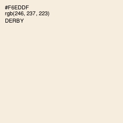 #F6EDDF - Derby Color Image