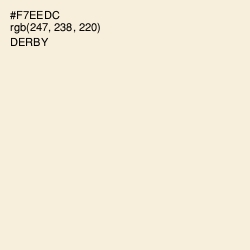 #F7EEDC - Derby Color Image