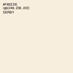 #F8EEDE - Derby Color Image
