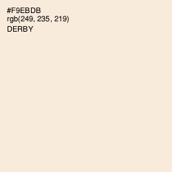 #F9EBDB - Derby Color Image