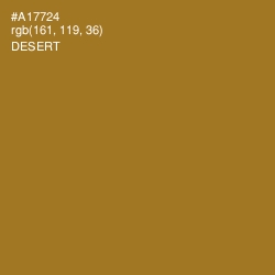 #A17724 - Desert Color Image