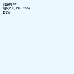 #E9F9FF - Dew Color Image