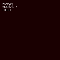#1A0001 - Diesel Color Image
