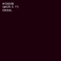 #1D000B - Diesel Color Image