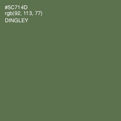 #5C714D - Dingley Color Image