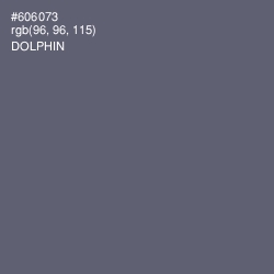 #606073 - Dolphin Color Image