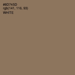#8D745D - Domino Color Image