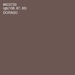 #6C5753 - Dorado Color Image