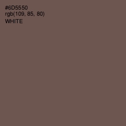 #6D5550 - Dorado Color Image