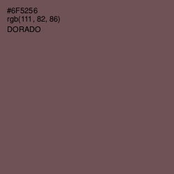 #6F5256 - Dorado Color Image