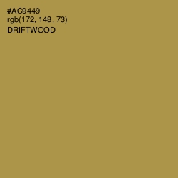 #AC9449 - Driftwood Color Image