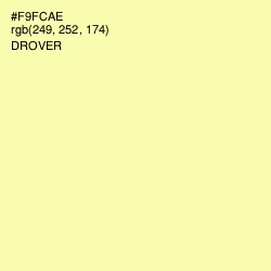 #F9FCAE - Drover Color Image