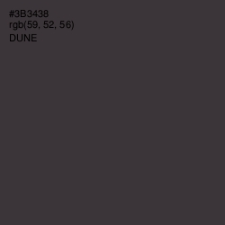 #3B3438 - Dune Color Image