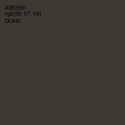 #3B3931 - Dune Color Image