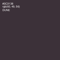 #3C3138 - Dune Color Image