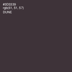 #3D3339 - Dune Color Image