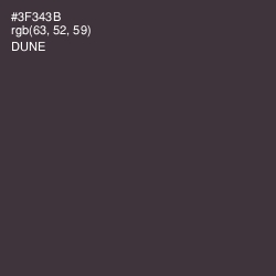 #3F343B - Dune Color Image