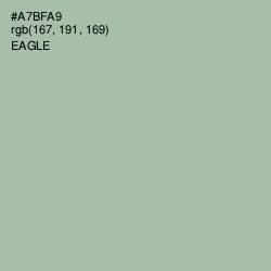 #A7BFA9 - Eagle Color Image