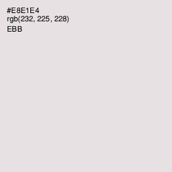 #E8E1E4 - Ebb Color Image