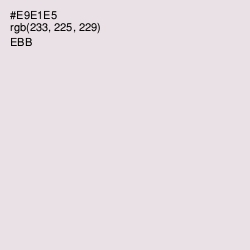 #E9E1E5 - Ebb Color Image
