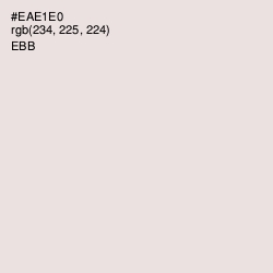 #EAE1E0 - Ebb Color Image