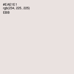#EAE1E1 - Ebb Color Image