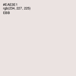 #EAE3E1 - Ebb Color Image