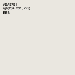 #EAE7E1 - Ebb Color Image