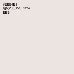 #EBE4E1 - Ebb Color Image