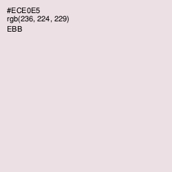 #ECE0E5 - Ebb Color Image