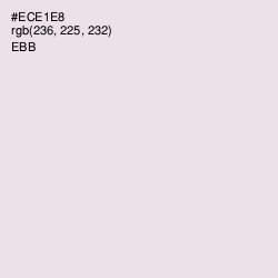 #ECE1E8 - Ebb Color Image