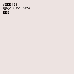 #EDE4E1 - Ebb Color Image