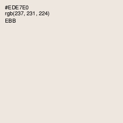 #EDE7E0 - Ebb Color Image