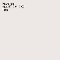 #EDE7E6 - Ebb Color Image