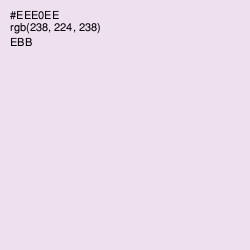#EEE0EE - Ebb Color Image