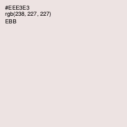 #EEE3E3 - Ebb Color Image