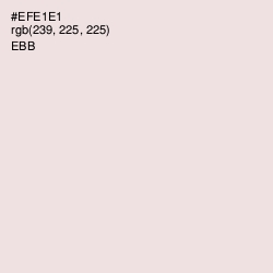 #EFE1E1 - Ebb Color Image