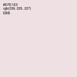 #EFE1E3 - Ebb Color Image