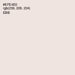 #EFE4E0 - Ebb Color Image