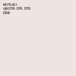 #EFE4E1 - Ebb Color Image