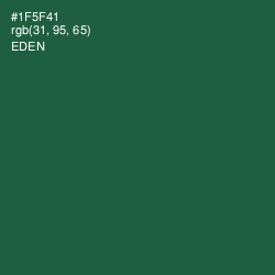 #1F5F41 - Eden Color Image