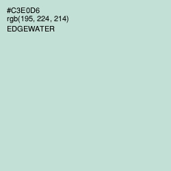 #C3E0D6 - Edgewater Color Image