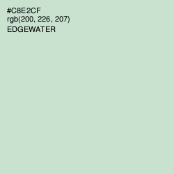 #C8E2CF - Edgewater Color Image