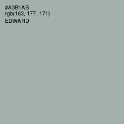 #A3B1AB - Edward Color Image