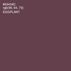 #63404C - Eggplant Color Image