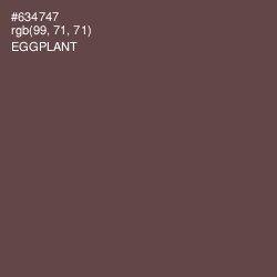 #634747 - Eggplant Color Image
