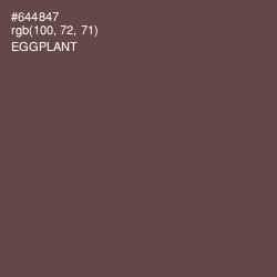 #644847 - Eggplant Color Image